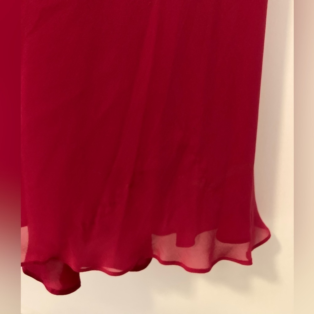 Donna Ricco New York - Pink Flowy Elegant Halter Dress - Size 14 - Picture 9 of 11